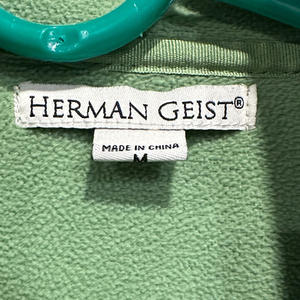 Women's Herman Geist Green Ruffle Jacket - Picture 2 of 2